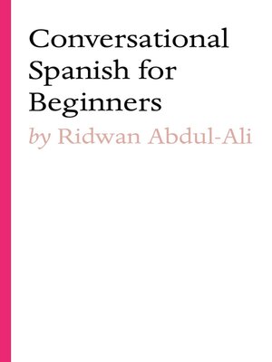cover image of Conversational Spanish for Beginners